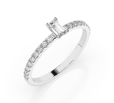 Diamonds Rings 101-10182/4(0.15)BAQUETTE