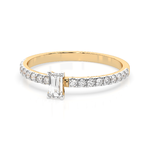 Import Cat Кольца 101-10182/4(0.15)BAQUETTE