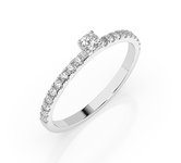 Dimanti Gredzeni 101-10183/4(0.15)CUSHION