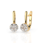 Import Cat Серьги 102-10015/1(2.5)