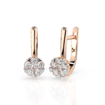 Import Cat Серьги 102-10015/1(2.5)