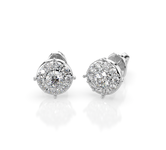 Diamonds Earrings 102-10017(2.5)